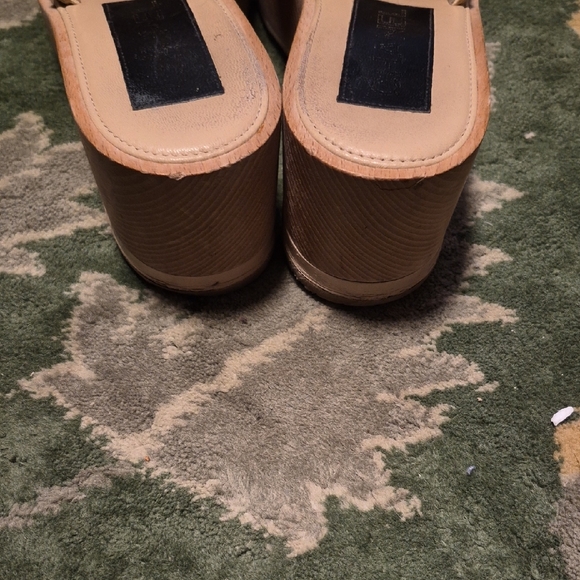 CHANEL Cream Quilted Mules - Picture 10 of 10